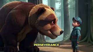 The Brave Bear | Bear Story | Moral Stories | #anime #animation