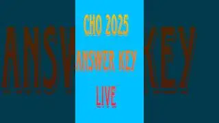 CHO 2025 answer key #rajasthan CHO answer key #Rajmes answer key #nhm answer key