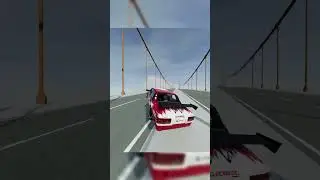 BLITHERING IDIOT DRIVES A JET CAR and DOESNT GO WELL
