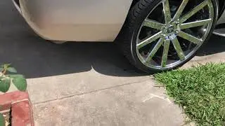 Straight piped Cadillac Escalade