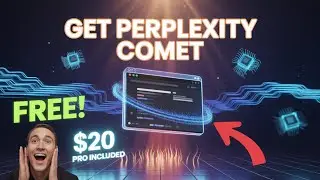 FREE AI Comet Browser + Perplexity Pro ($20) - Comet Tutorial&nbsp;2025