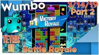 Tetris 99 - Flawless Stream 50 Win Streak - Wumbo 950+ Wins