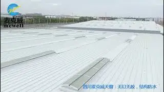 Triangular Smoke Vent Skylight