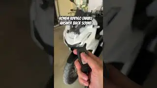 Honda Adv160 enable answer back sound | Tutorial #adv160 #fyp