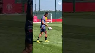 Cristiano Ronaldo Skills during training juventus today #shorts #ronaldo #manutd