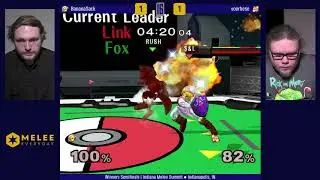 Indiana Melee Summit 2019 - BananaSack (Link) vs voorhese (Fox) - Winners Semifinals