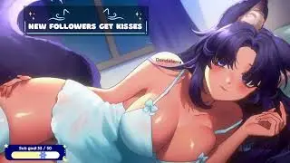 💙LIVE ASMR - Kisses for my good puppy~| softtalking and whispers... 🌙🐺