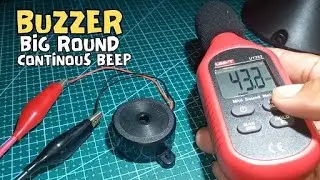 Buzzer Big Round Continous Beep Sounds 5v