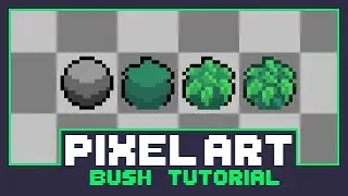 Make The BEST Bushes Ever (Pixel Art) | Aseprite