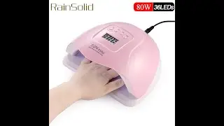 Uv lamp sun x5 plus led nail dryer lcd display 80w for manicure gel polish auto sensor timer cabin