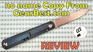 Review Copy of the G2 S.U.T.G. Gentleman Knife by Michael Zeiba - Ostap Hel