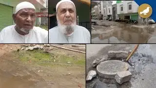 Drainage overflow hits hard Phoolbagh Misri gunj residents