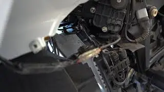 BMW s1000RR Austin racing  GP1R exhaust install