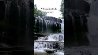 📍 Cummins Falls, Tennessee. A little over an hour away from downtown Nashville. #tennessee