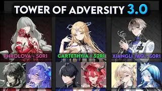 [Tower of Adversity 3.0] Phrolova, Xiangli Yao + Lynae, Cartethyia || Wuthering Waves