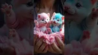 AI video #cute #cat #animalhumor #animaljoke #love