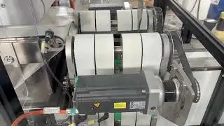 Automatic Multipack Labeling Machine with Carry Handle Application