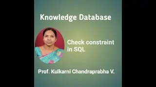 Check Constraint