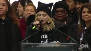 Madonna delivers fiery anti trump speech during Women's March