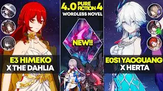 НОВИНКА Pure Fiction 4 | E3 Химеко x Далия и E0S1 Яо Гуан x Херта | Honkai Star Rail 4.0