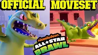 *NEW* REPTAR MOVESET SHOWCASE | Nickelodeon All Star Brawl