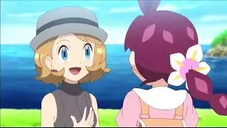 Chloe meet Serena-Pokemon Journeys Episode-105