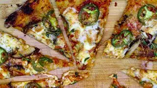 Shitake Mushroom Thyme Pizza