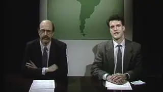 LS82 Canal 7 (ATC) - Noticiero Latinoamericano - Julio Calistro / William Puente - 13/08/1988