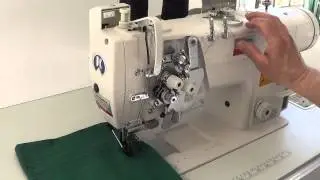 Pespontadeira 2 agulhas Alternada Direct Drive