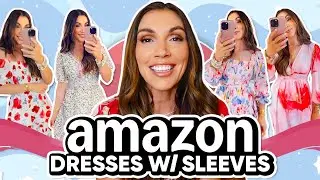 Платья Amazon с рукавами💃🩷