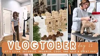 VLOGTOBER 2024 | COZY FALL | EASY FALL DECOR | EASY FALL RECIPES | HOLIDAY PLANNING | HOBBY LOBBY
