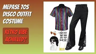 REVIEW (2026): Mepase 70s Disco Outfit Costume. Features