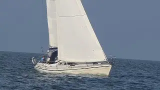 Dehler 34 Sailing Upwind