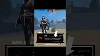Luna Character Ability | Rate of fire ++ 8% Movement Speed ++ 15% | Garena Freefire