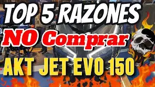 TOP 5 Razones NO Comprar AKT JET EVO 150 2026 Opiniones Motos Alternativas