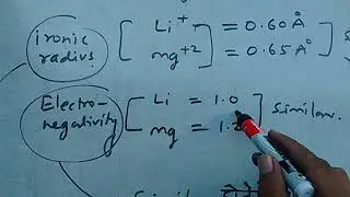 Diagonal relationship between Li and Mg: S block