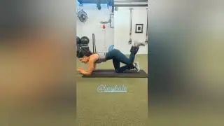 LUCY HALE Workout at a Gym &ndash; Instagram Video July/20/2020