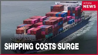 Container shipping costs to U.S. jump over 20% in June