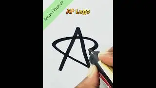 AP Logo | Logo Art | #shorts