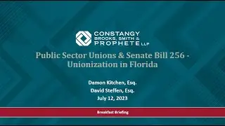 Webinar: How Do Florida&rsquo;s Amendments to Public Employee Relations Act Impact Government Operations?