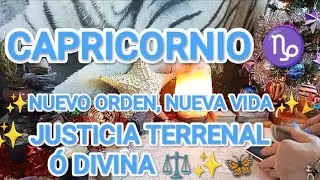 CAPRICORNIO ♑ NUEVO ORDEN EN TU VIDA ✨ NOTICIAS, DECISIONES QUE LO CAMBIAN TODO 🤩🎉💸⭐🕊️🥰 #capricorn