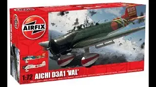 Airfix 1:72 aichi D3A1 val review