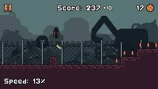 Rocket jumping rat gameplay | Rat Run