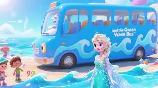 Elsa and the Ocean Wave Bus 4 | Exciting Underwater Adventure