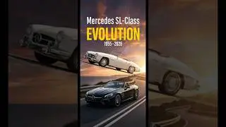 The Evolution of the Mercedes SL The History of the Legendary Roadster from the W121 to the SL R232