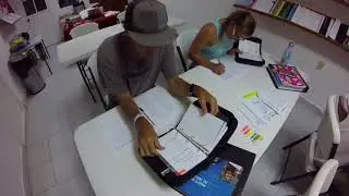 Working on PADI Standards during the IDC at Go Pro Blue Magic