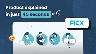 Short Animated Explainer Video for FICX: A No-Code CX Automation Platform