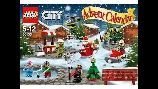 LEGO City Advent Calender 2016 #60133 speed unboxing and build