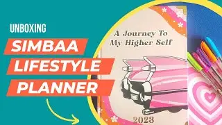 Unboxing Simbaa Lifestyle 2023 Planner | Best Annual Planner