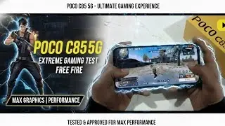 POCO C85 GAMING TEST | POCO C85 FREE FIRE TEST 🔥